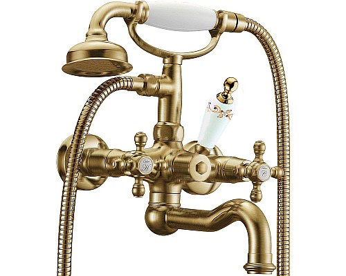 Смеситель для ванны Boheme Medici Presente 313-PR Бронза