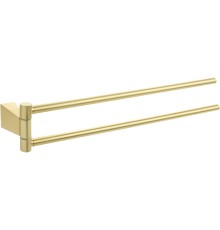 Полотенцедержатель Fixsen Trend Gold FX-99002A поворотный Матовое золото