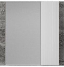 Зеркальный шкаф Style Line Стокгольм 60 ЛС-00002318 Белый рифленый софт