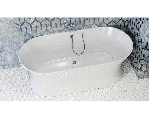 Ванна из искусственного камня Astra Form Шарм 170х80 01010017 без гидромассажа