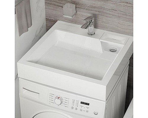 Раковина Reflection Sigma 60 RX6060SI на стиральную машину Белая