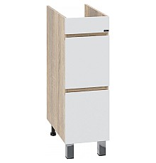 Тумба под раковину СанТа Марс 90 700399 Белая Янтарное дерево