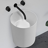 Раковина Abber Stein 42 AS2624 Белая матовая