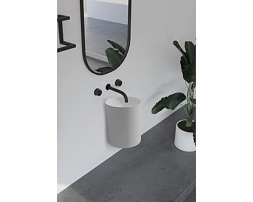 Раковина Abber Stein 42 AS2624 Белая матовая