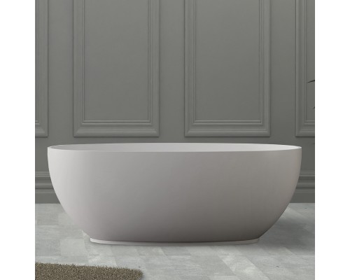 Ванна из искусственного камня Abber Stein 130x68 AS9641-1.3 без гидромассажа