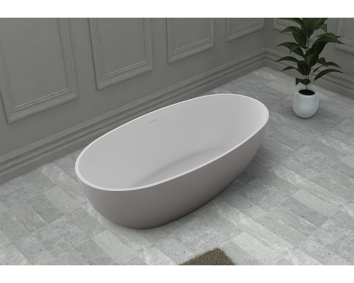 Ванна из искусственного камня Abber Stein 130x68 AS9641-1.3 без гидромассажа