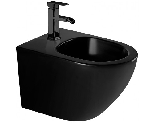 Биде Abber Bequem AC1150MB подвесное Черное матовое
