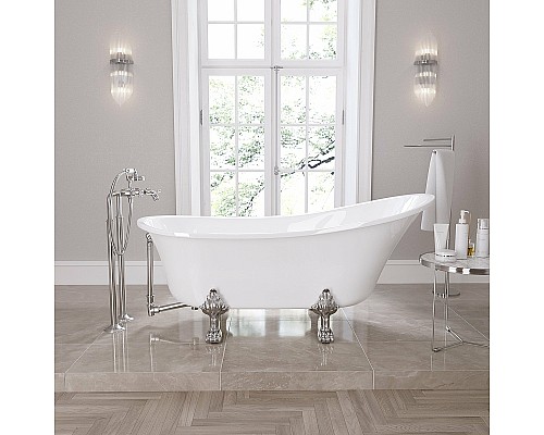 Акриловая ванна Grossman Retro 162х71 GR-1002 без гидромассажа