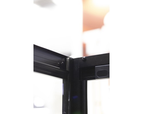 Душевой уголок Niagara Nova 120х80 NG-0220-08 профиль Черный стекло прозрачное