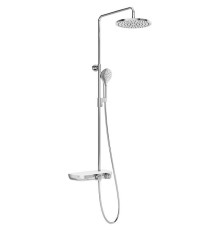 Душевая система Ravak Termo 300 TE 094.01/150 X070161 с термостатом Хром Белая