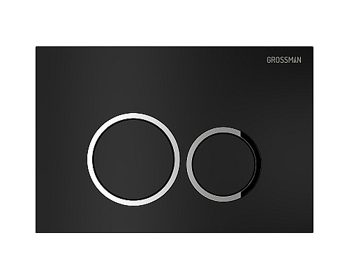 Клавиша смыва Grossman Galaxy 700.K31.01.210.210 Черная матовая