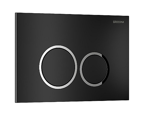 Клавиша смыва Grossman Galaxy 700.K31.01.210.210 Черная матовая