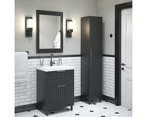 Зеркало Corozo Терра 60 SD-00001326 Графит матовый