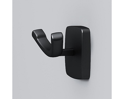 Комплект душевого уголка с душевой системой и аксессуарами AM.PM Gem 90x90 WK90EN профиль Черный матовый стекло прозрачное