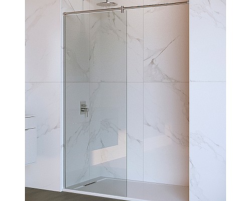 Душевая перегородка RGW Walk In WA-034 120 351003412-11 профиль Хром стекло прозрачное