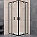 Душевой уголок RGW Passage PA-038B 80x80 350803888-14 профиль Черный стекло прозрачное