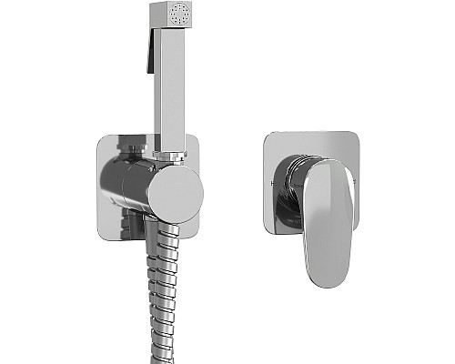 Гигиенический душ со смесителем WasserKRAFT Weida A3151.271.057.136 Хром