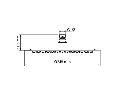 Душевая система WasserKRAFT Neckar A2151.278.279.183.208.280.197.281 Золото глянцевое