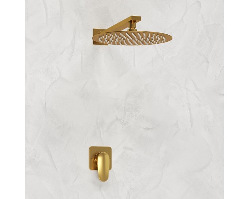 Душевая система WasserKRAFT Havel A3651.180.259 Золото матовое