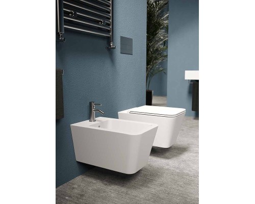 Унитаз Alice Hide 31210109 подвесной Белый матовый без сиденья