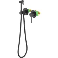Гигиенический душ со смесителем Timo Saona 2339/03SM Черный матовый