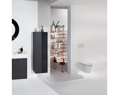 Унитаз Laufen Kartell 8.2033.7.400.000.1 подвесной без сиденья