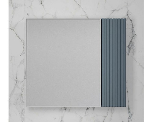 Зеркальный шкаф Style Line Стокгольм 80 ЛС-00002325 Графит софт