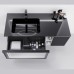 Тумба с раковиной Orans BC-9015-1200L 120 подвесная Темно-серая