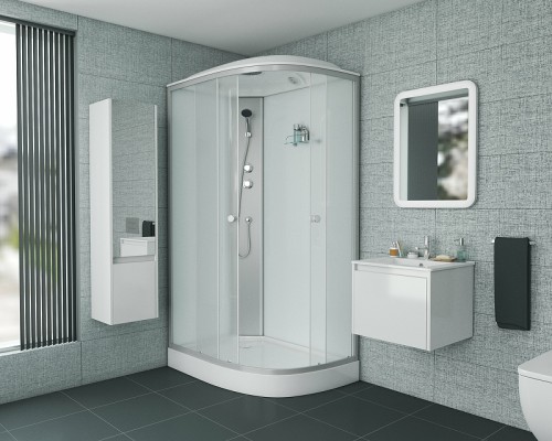 Душевая кабина Niagara Eco 120x80 L E120/80/13L/MT без гидромассажа