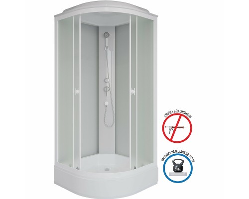 Душевая кабина Niagara Promo 90x90 P90/26/MT без гидромассажа