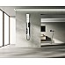 Душевая панель Black&White Gravity GR028 028000 с гидромассажем Белая матовая Черная матовая