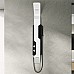 Душевая панель Black&White Gravity GR028 028000 с гидромассажем Белая матовая Черная матовая