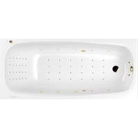 Акриловая ванна Whitecross Layla 180x80 с гидромассажем