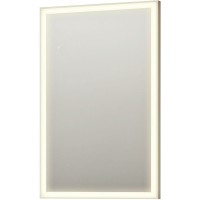 Зеркало Orka Cube 65x100 3000368 с подсветкой Белое матовое с бесконтактным выключателем