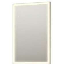 Зеркало Orka Cube 65x100 3000368 с подсветкой Белое матовое с бесконтактным выключателем