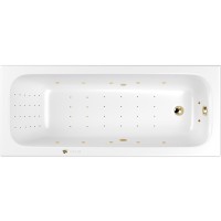 Акриловая ванна Whitecross Vibe 180x75 с гидромассажем