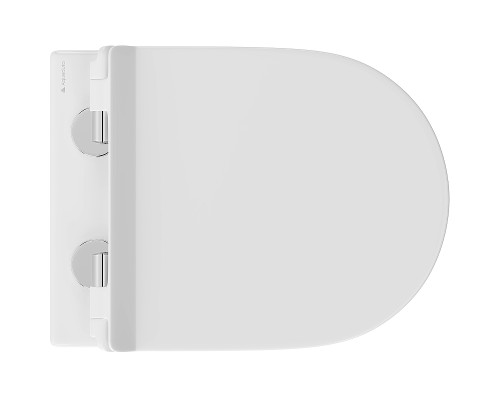 Унитаз Aqueduto Ovo OVOT0110 подвесной Белый глянцевый с сиденьем Микролифт