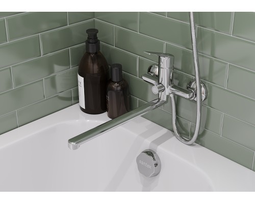 Смеситель для ванны Santek Венга WH5A12003C001 универсальный Хром