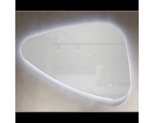 Зеркало Orans BC-4060-1200R 120 R 4060MRR с подсветкой с сенсорным выключателем и подогревом