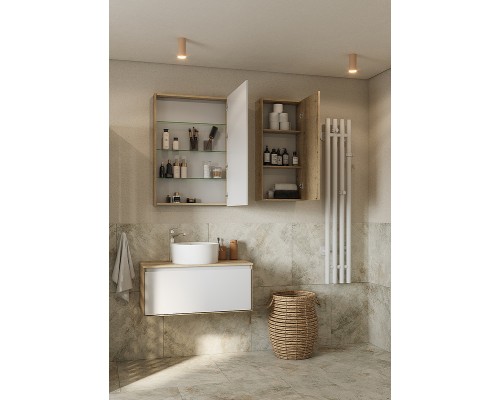 Подвесной шкаф Aquaton Либерти 40 1A280003LYC70 Дуб эльвезия