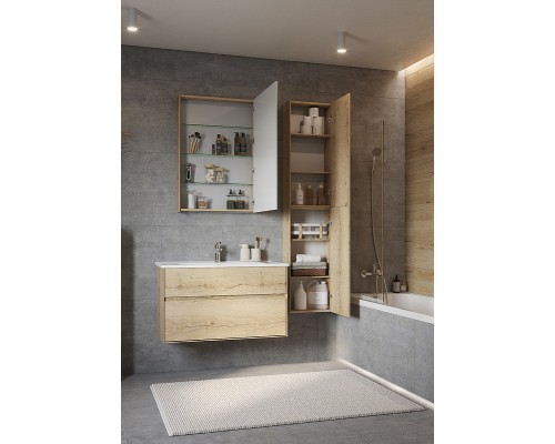 Подвесной шкаф Aquaton Либерти 40 1A280003LYC70 Дуб эльвезия