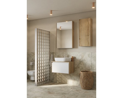 Подвесной шкаф Aquaton Либерти 40 1A280003LYC70 Дуб эльвезия