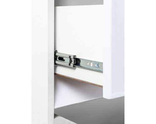 Тумба с раковиной Orange Sistema 130 L ST-70TUW+RAL Белая глянцевая