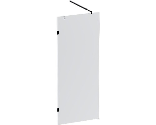 Душевая перегородка AM.PM X-Joy 80 W94WI-80-F1-BTE профиль Черный стекло прозрачное