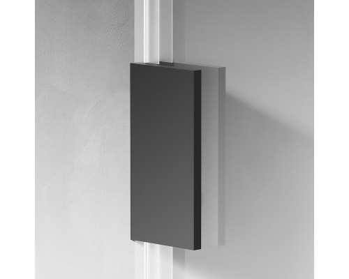 Душевая перегородка AM.PM X-Joy 80 W94WI-80-F1-BTE профиль Черный стекло прозрачное