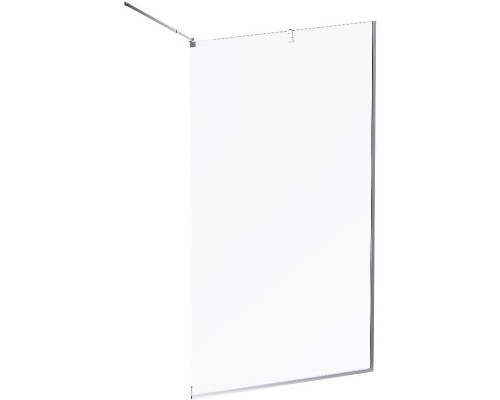 Душевая перегородка AM.PM Func 110 W84WI-110-F1-MTE профиль Хром матовый стекло прозрачное