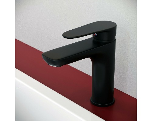 Смеситель для раковины Aringa Рейн AR02009BL Черный