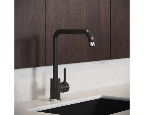 Смеситель для кухни Aringa Орта AR02020BL Черный