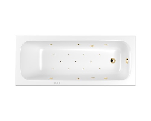 Акриловая ванна Whitecross Vibe 170x70 0105.170070.100.RELAX.GL с гидромассажем