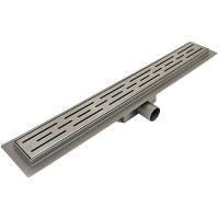 Душевой лоток Esbano Meta 60 M-RAIN-60GM с решеткой Оружейная сталь